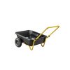 GCR-4 4 cu. ft. Poly Yard Cart;  300-Pound Capacity;  Black