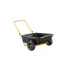 GCR-4 4 cu. ft. Poly Yard Cart;  300-Pound Capacity;  Black
