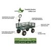 700lb Capacity, 38' x 20' Towable Mesh Garden Utility Cart