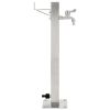 Garden Water Column Stainless Steel Square 25.5"