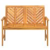 Patio Bench 42.9" Solid Wood Acacia
