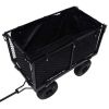 Garden Cart Liner Black 31.9"x16.1"x15.7" Fabric