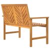 Patio Bench 42.9" Solid Wood Acacia