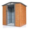 5' X 6'Ft  Tool storage shed - brown