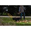 GCR-4 4 cu. ft. Poly Yard Cart;  300-Pound Capacity;  Black