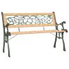 Patio Bench 48" Solid Firwood