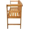 Patio Bench 61.8" Solid Acacia Wood