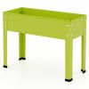 Metal Raised Garden Bed with Legs and Drainage Hole