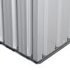 4 x 6 Ft Outdoor Metal Shed, Tool Storage House with Sliding Door and Vents, Backyard Garden Patio, Weatherproof